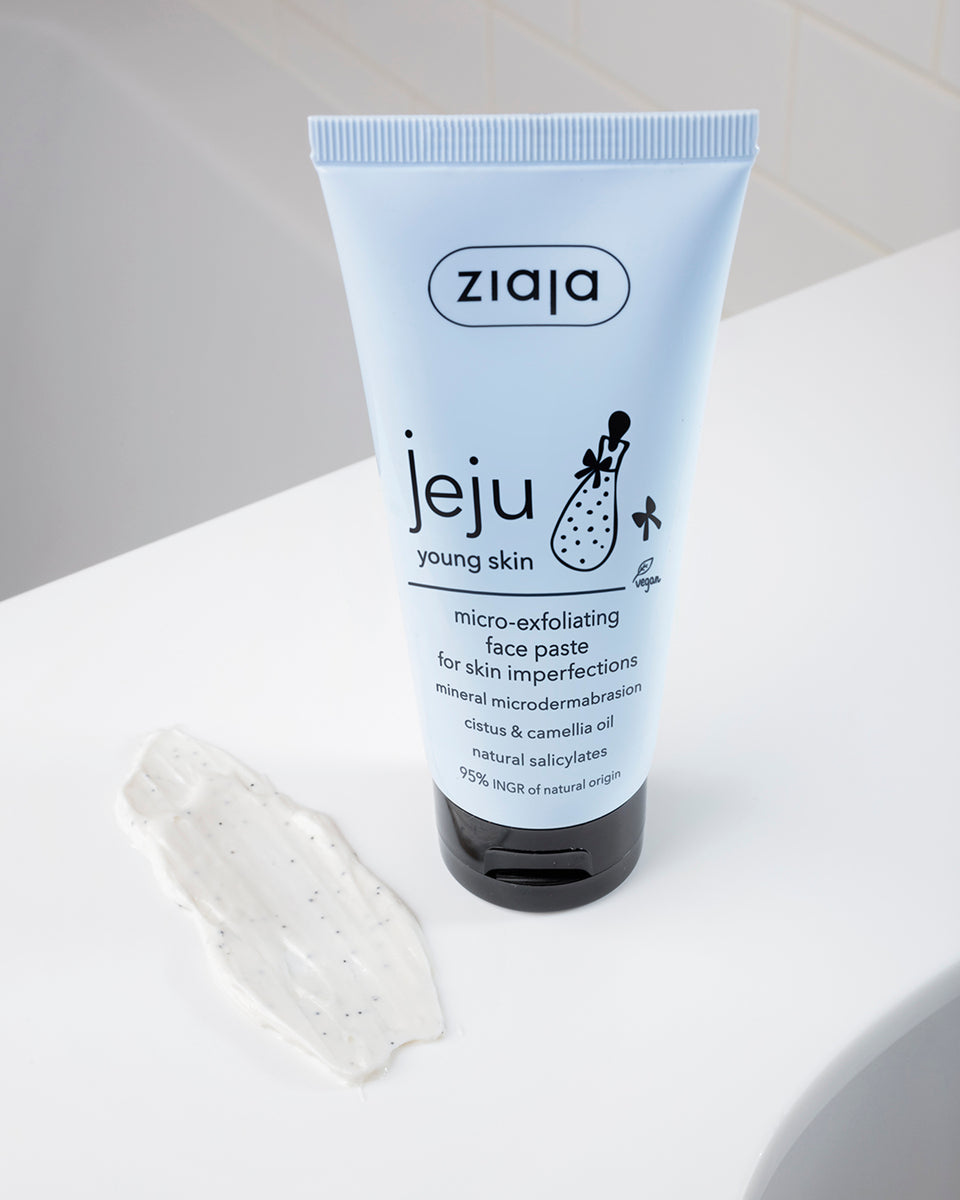 ZIAJA JEJU MICRO-EXFOLIATING FACE PASTE 75ml – GlowDiva